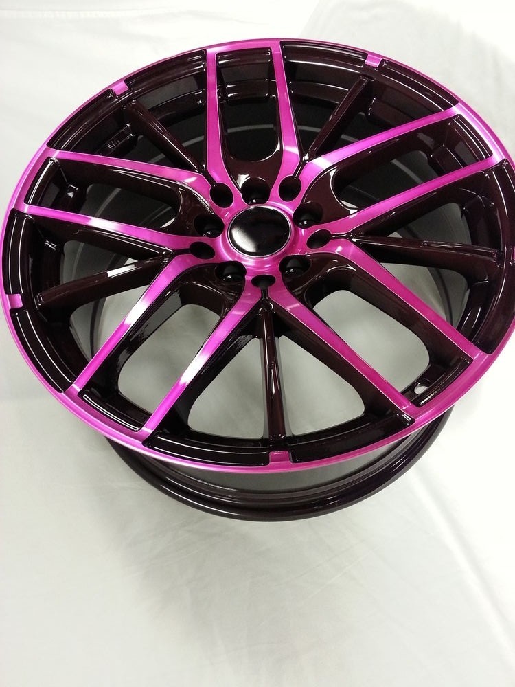 Touch Screen Car Wheels Chrome PVD Vacuum Coating Machine