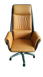 China Electroplated Steel Armrest Height Adjustable Office Chair High Back wholesale