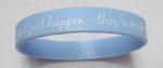 printed rubber wristband