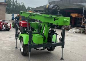 China 2.5T Trailer Mounted Water Well Drilling Rig wholesale