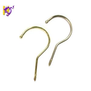 China RoHS Zinc Electroplating S Shaped Steel Hooks For Furniture wholesale