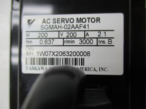 China SGMAH-02AAF41 Yaskawa 200w power explosion-proof servo controller wholesale