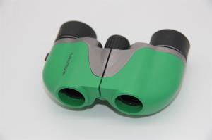 China Girl Folding Small Porro Binoculars , Lightweight 5x15 Green Small Binoculars For Birding wholesale