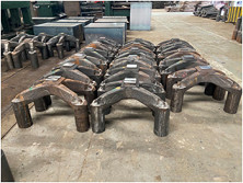 LFC Casting Anode Bracket With Six Pins For Potroom Reduction Cell