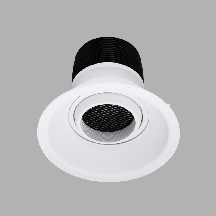 20W 1600 Lumens 360 degre adjustable 0/1-10V of LED downlight with SAA&TUV certificate