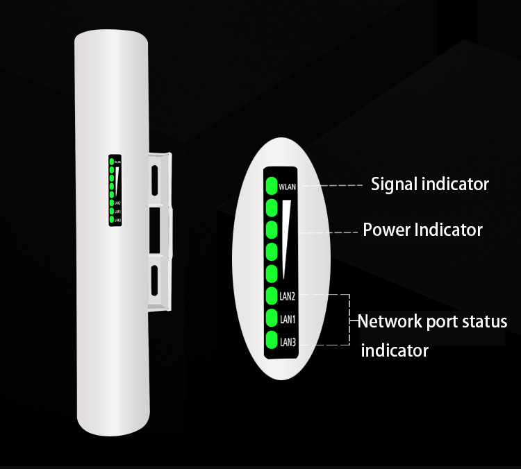 AR9344 Wireless Network Bridge 5.8g 3km Long Distance Wireless Bridge