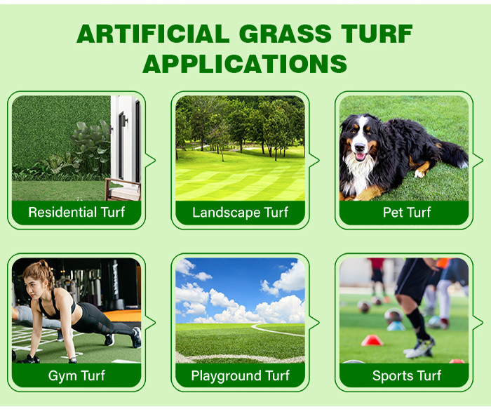 High-Density PP 20mm Artificial Grass Mat For Supermarket Goods Shelves