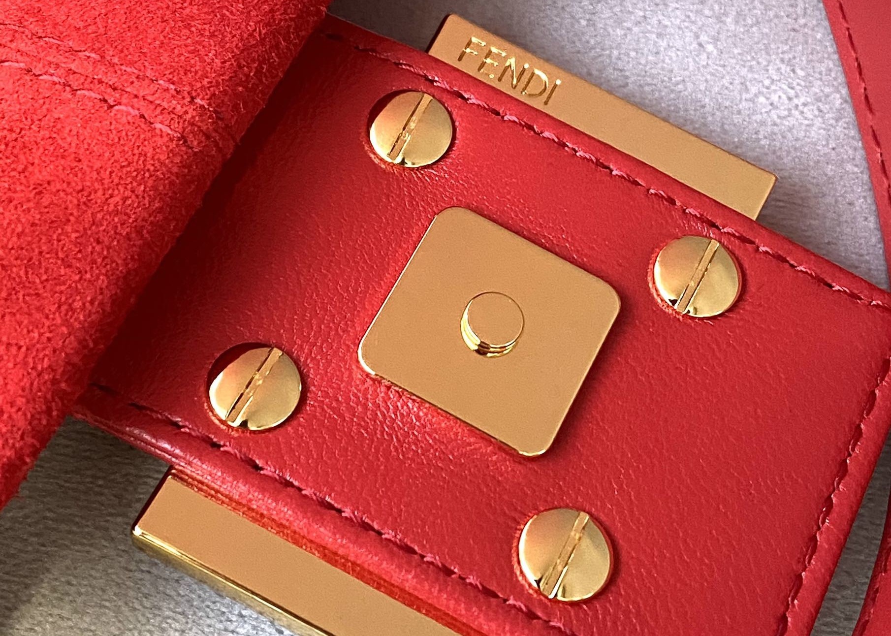 Classic Single Strap Shoulder Bag Pure Color Underarm Bag Baguette Bag