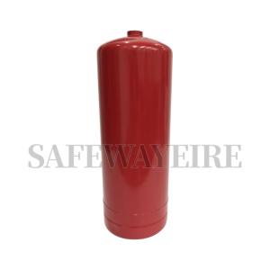 China ABC 130*410mm Dry Powder Empty Fire Container Red Cylinder For Fire Fighting wholesale