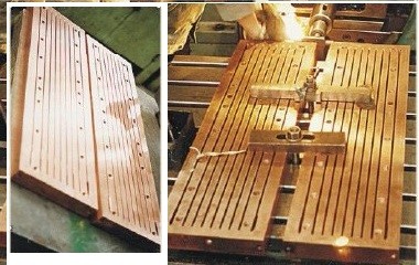 16 Oz Copper Mould Plate Small Size Stainless Steel Ni - Fe Wider Plate Specific Gravity