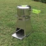 Customizable Foldable Stainless Steel Campfire BBQ Grill Stove for Family