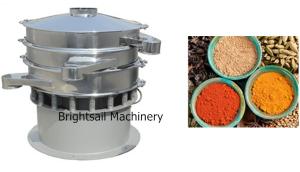 China Food Grade 50kg/H Vibro Industrial Powder Sifter For Spice Sifting wholesale