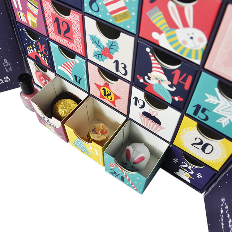 Handmade Fillable Advent Calendar Boxes
