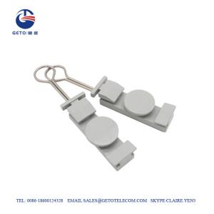 China FTTB 2mm Carbon Steel Fiber Drop Wire Clamp wholesale