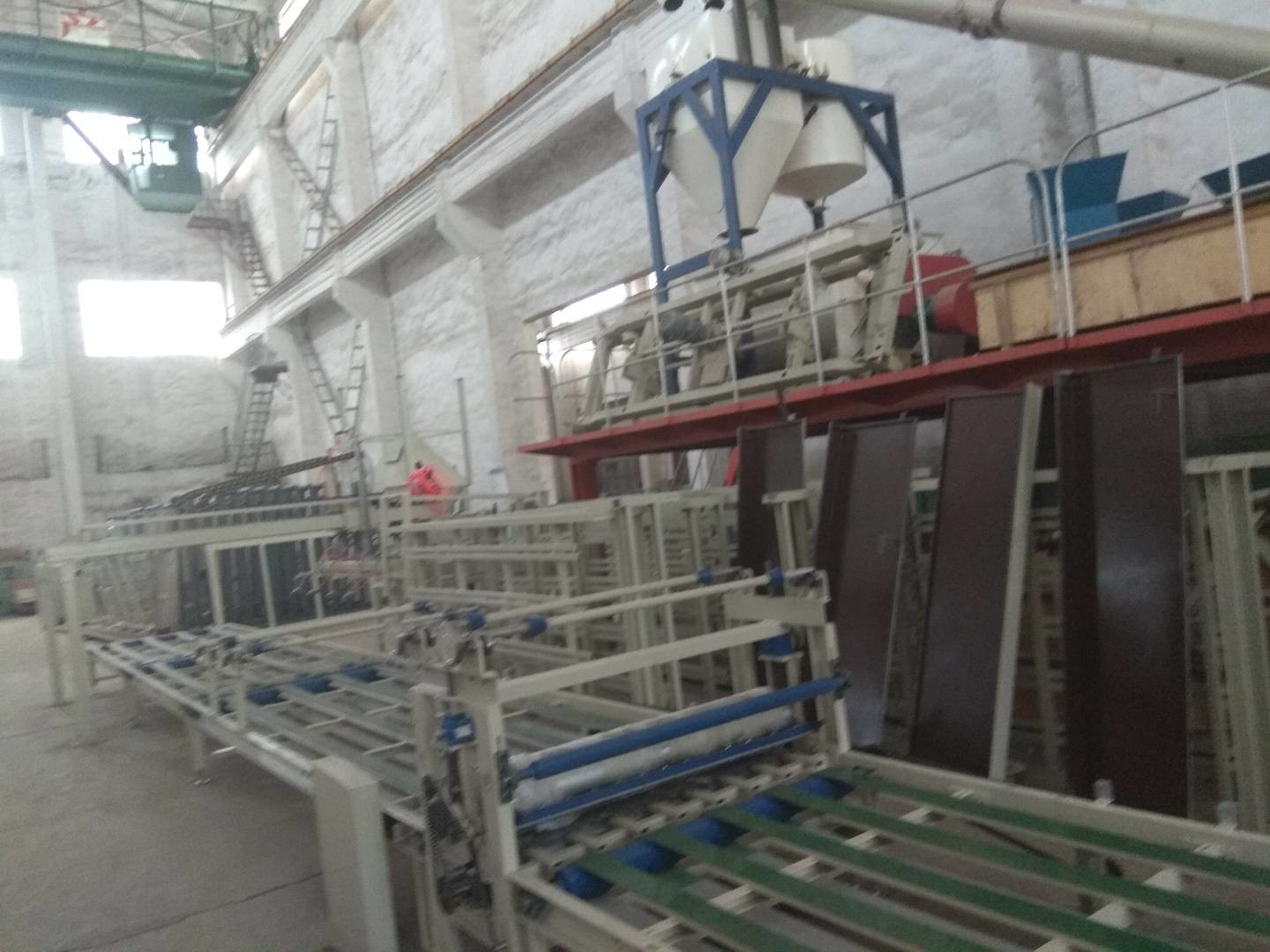 Auto Fireproof MgO Board Production Line Machine With 1200 Sheets Per Day 8 Hours
