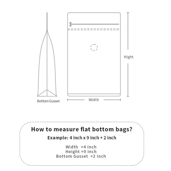 Eight Side Seal Printed Portable Ziplockk 5 Kg Rice Bag Transparent