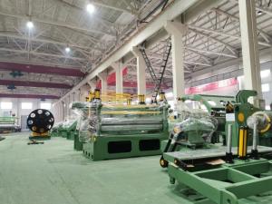 China Strips HR CR Sheet Metal Slitter Machine Fence Construction Tubes Making wholesale