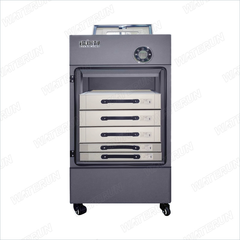 Multi - Operators Solder Fume Extractor High Power 6 Layers Filters Remote Control