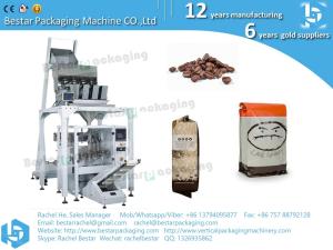 China Foshan Bestar roasted coffee bean packing machine VFFS type wholesale