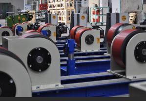 China 150mm 10000KG Pipe Rotary Welding Positioners Heavy Duty wholesale