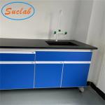 Waterproof Steel Lab Workstation Bench , Anticorrosive Island Benches In