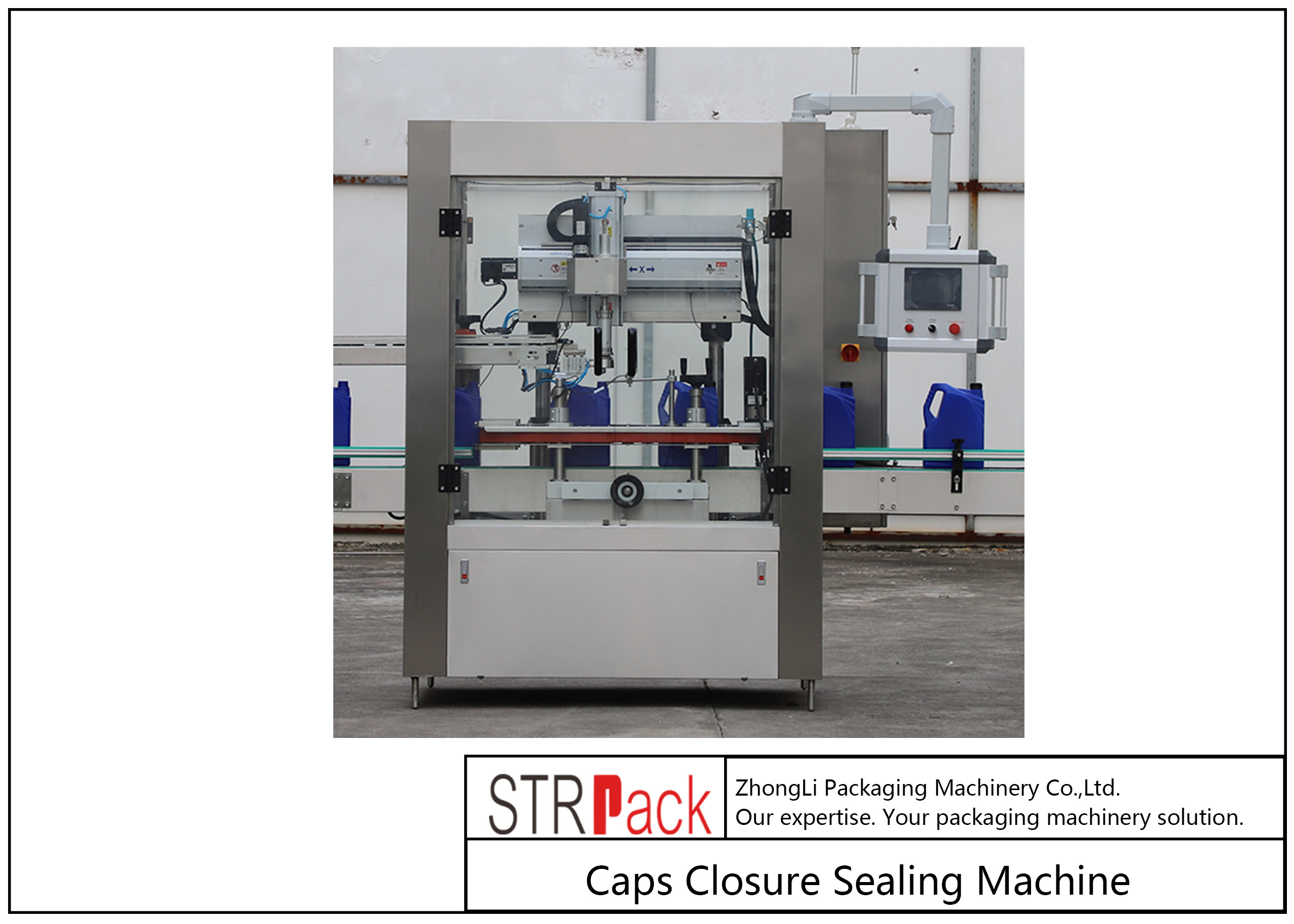 Automatic Tracking Type Closure Capping Machine For Plastic Cap