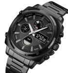 fashion stainless steel reloj hombre lujo digital analog watches for men digital