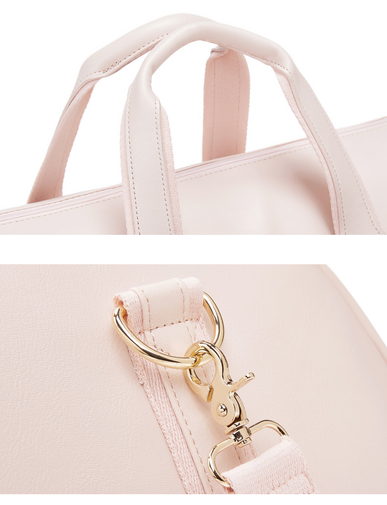 Zipper Closure 50cm Travel Luggage Bag Duffle Garment Bag For Women Men