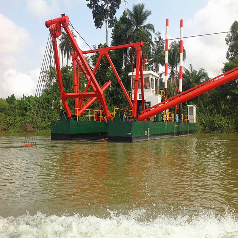 Hydrauliy Diesel Engine Equipment 10/12/14/16/18/20/24/26 Inch Gold Dredge/D Boat /River Dredge Cutter Suction River Sand Dredger with Cutter Head Machinery