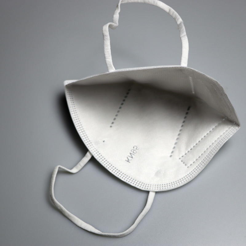 Lint Free 4 Layers Protective PPE FFP2 Folded KN95 Mask