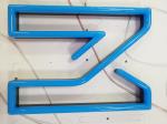 Advertising Plastic Neon Signs durable 24mm Depth For Events / Restaurant