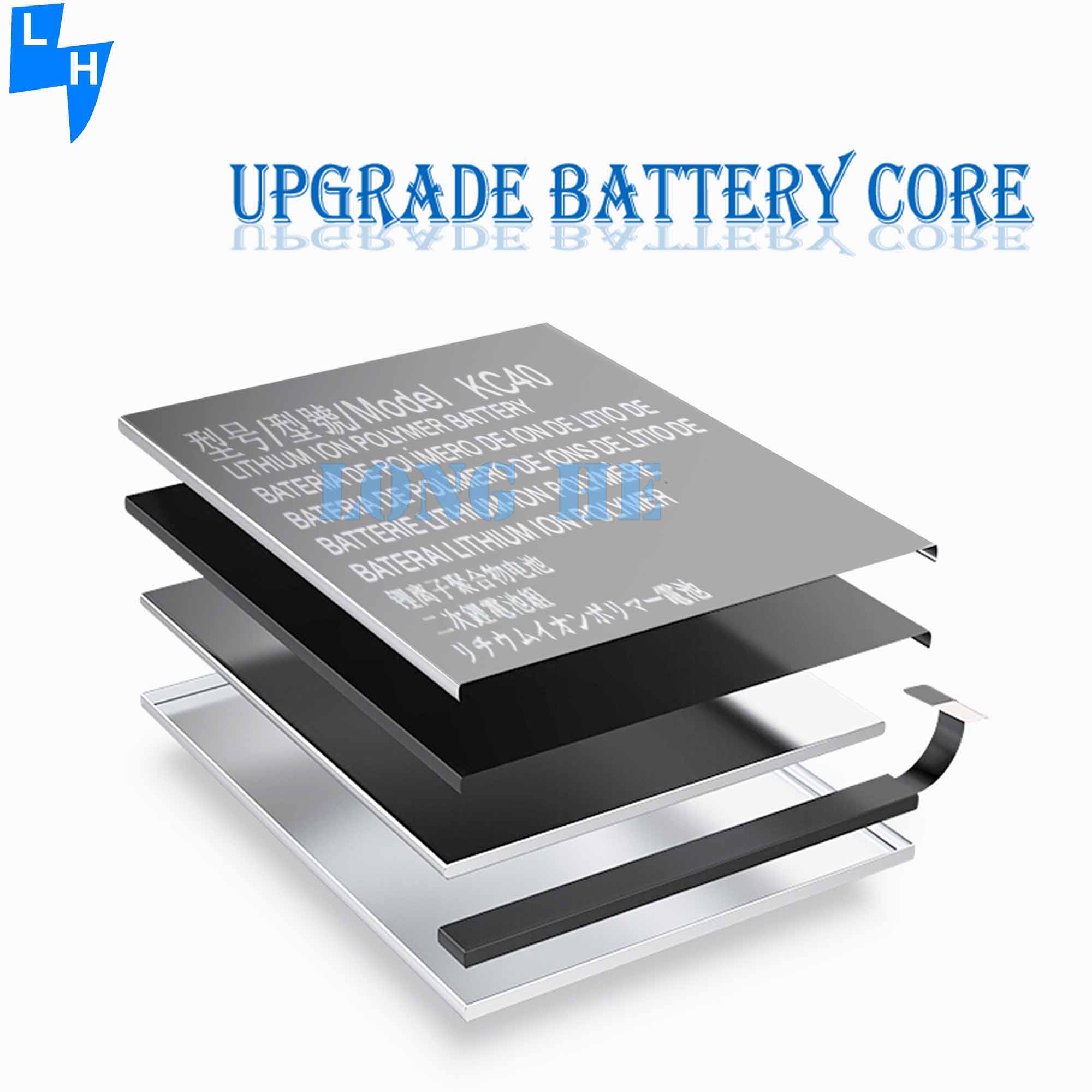 White Battery KC40 For Motorola E6 Plus XT2025 Moto XT2005-1Mobile Phone 3000mAh