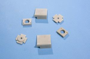 China High Temperature Resistant Aluminum Nitride Ceramic Machinery Parts Natural Color wholesale
