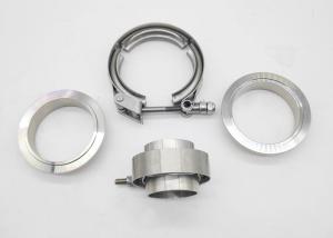 China Quick Release Grooved 6 Inch Stainless Steel Exhaust Clamps wholesale