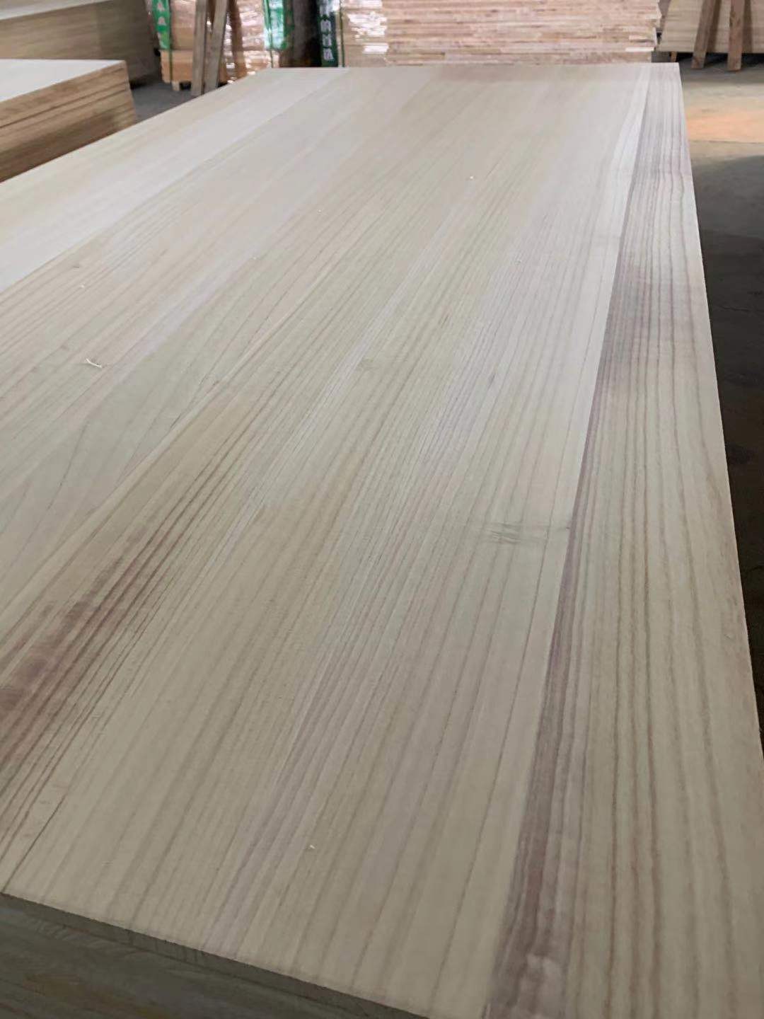 Paulownia Wood Board for Lightweight Furniture Packaging Width 100 1220mm and Durable