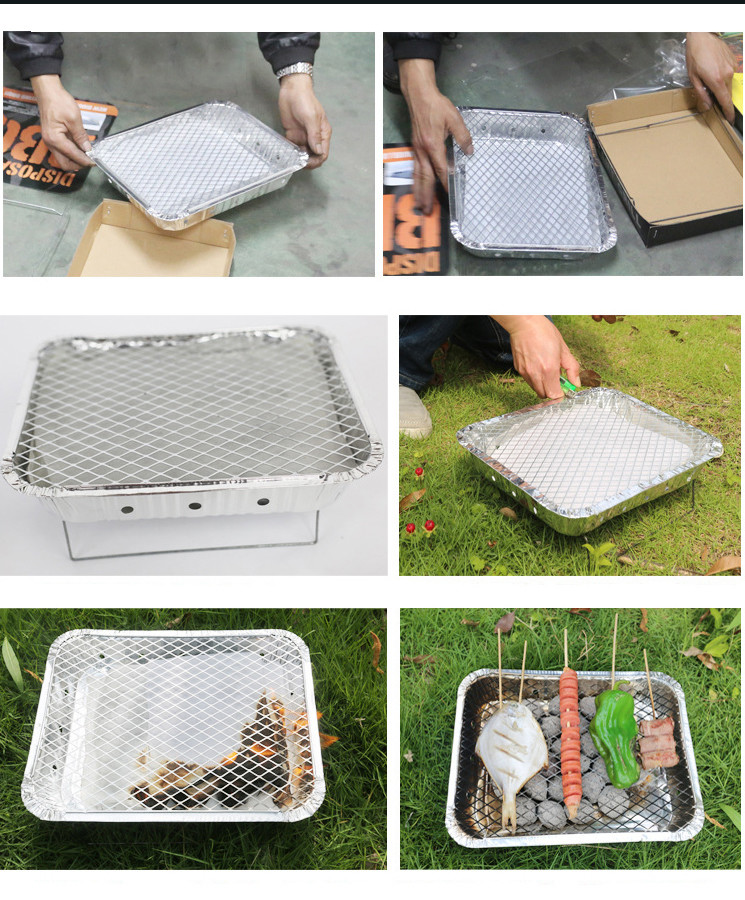 90 Min Disposable Charcoal Bbq Grill Portable Disposable Grill Near Me