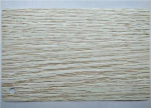 China Pressing PVC Membrane Foil For Doors Cabinet White Wood 0.35MM wholesale