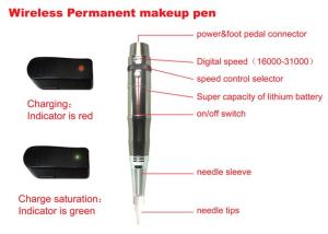 China Wireless Eyebrow ang Eyelids Chargeable Permanent Makeup Pen wholesale