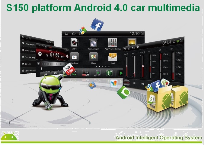 Ouchuangbo auto radio 3G wifi TV DVD navi multimedia for Toyota Corolla 2007-2011 s150 android 4.0 system OCB-063