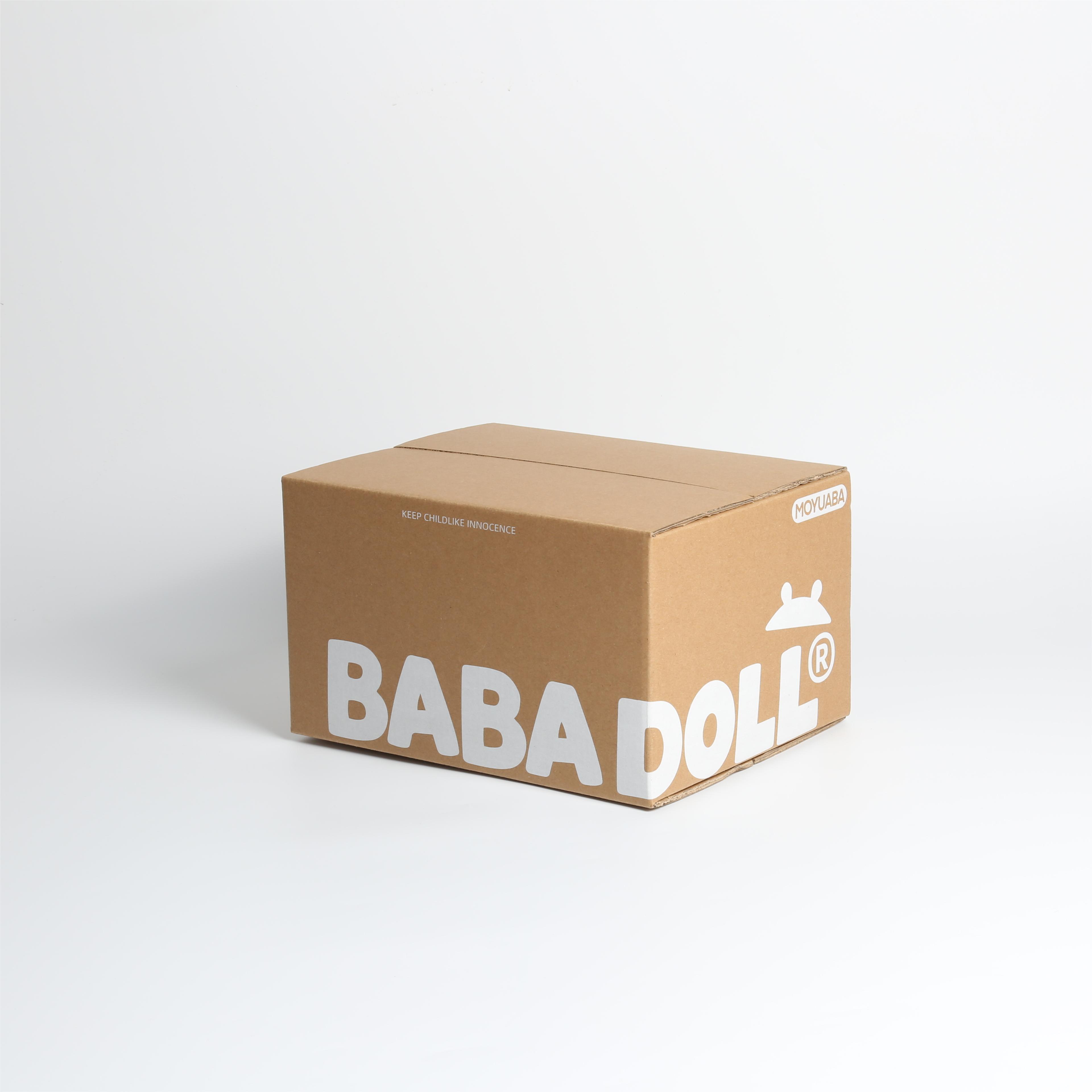 Customized Kraft Corrugated Box Carton for Product Display Customer's Logo Branding