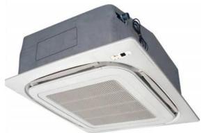 China Cassette Hybrid Solar Air Conditioner , Rotary Compressors DC Air Conditioner Solar wholesale