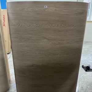 China Self Adhesive Vinyl Wrap For Furniture , Wall Home Decoration 1.22x50m Wooden Grain Texture Removable PVC Film Roll wholesale