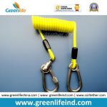 Great Dark Green Plastic Retractable Lanyard Leash W/Loop Ends