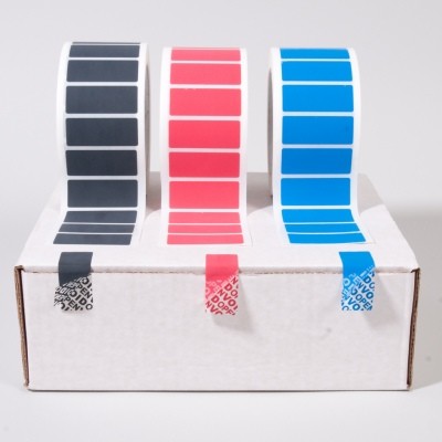 One - Time Custom Tamper Proof Security Labels With Release Glassine Paper