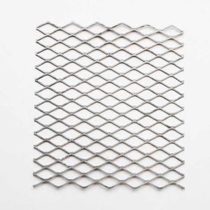 China Shelving Extruded Steel Mesh , Long Service Life Stretched Steel Mesh on sale