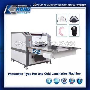 China Durable Vertical Hot Cold Lamination Machine Automatic Pneumatic Type wholesale