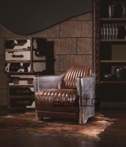 China old-fashioned style aluminium arm chair,#K631 wholesale