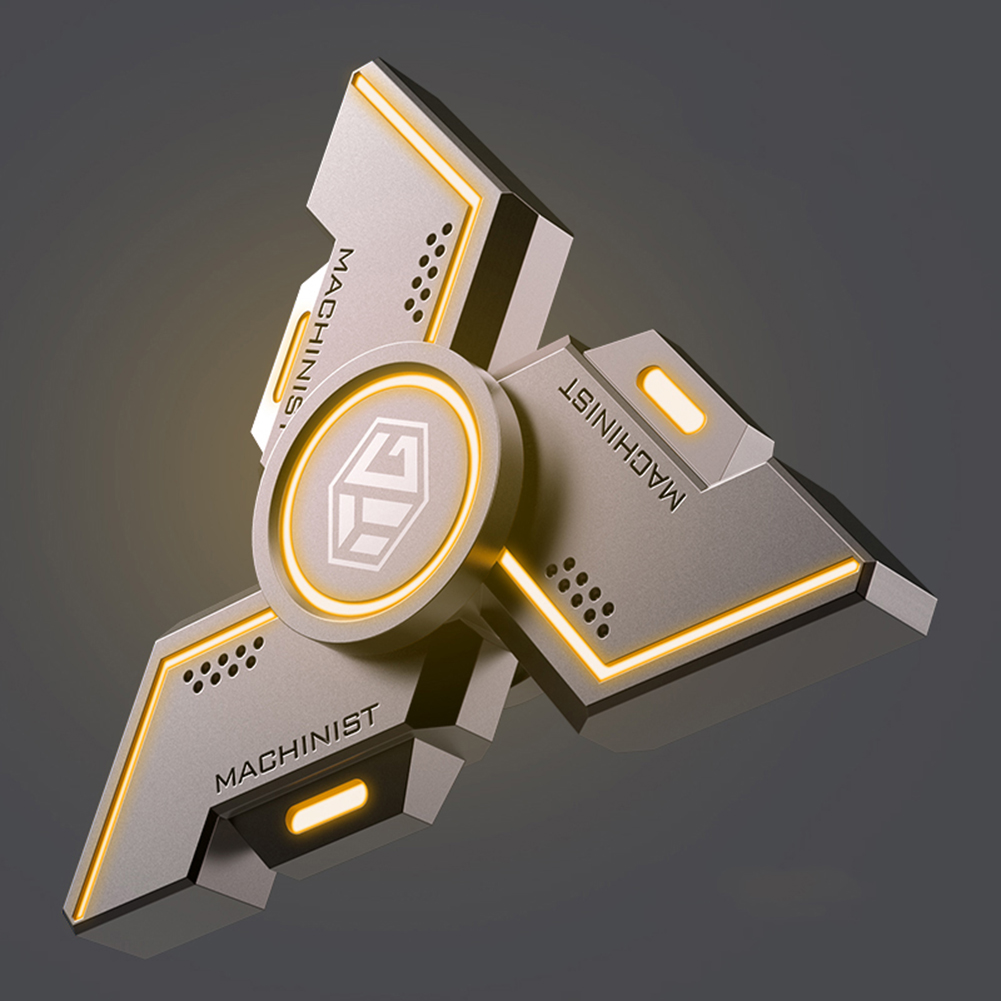 Relieve Anxiety and Boredom with Luminous Metal Fidget Spinner Age Range 5 to 7 years