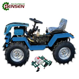 China 4WD Gasoline Multi Purpose Small Tractor With Mulching Machine wholesale