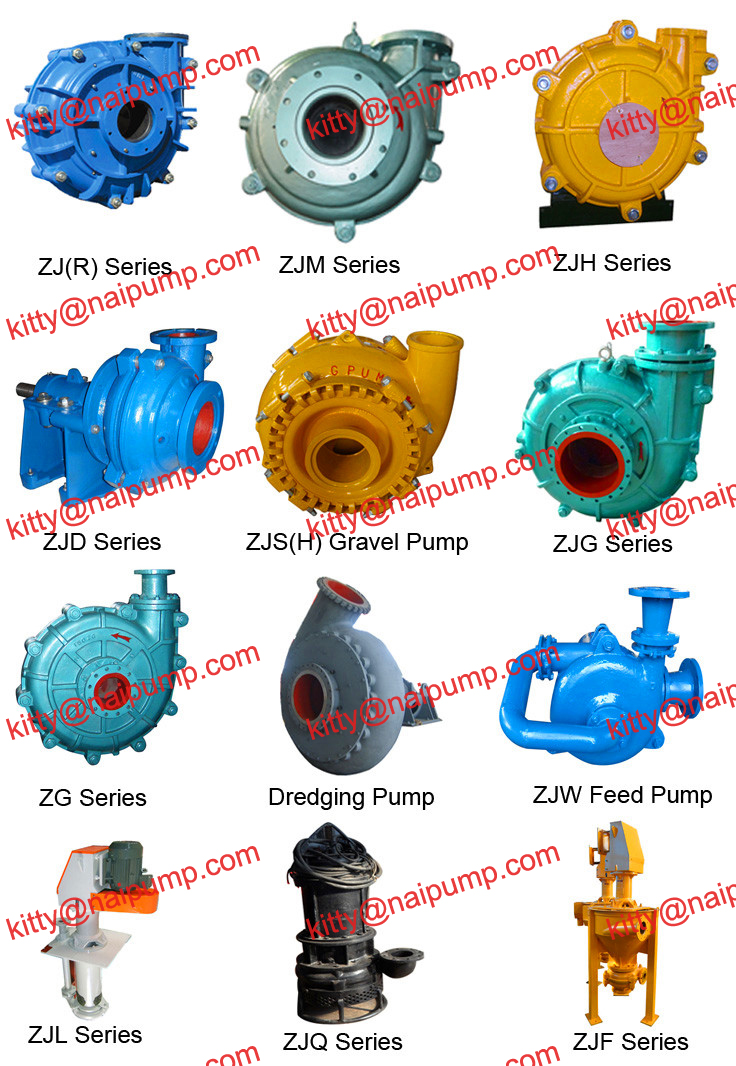 10/8 F-G G Series High Chrome Sand Gravel Pump